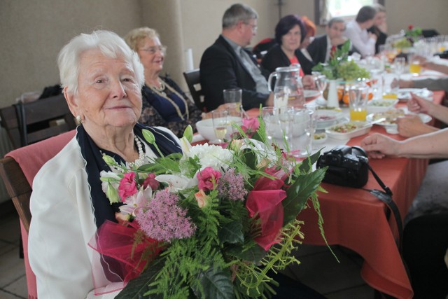 Na urodziny pani Karoliny przyjechała rodzina z całego świata. Jubilatka ma dwie córki, dwie wnuczki i dwoje prawnucząt.