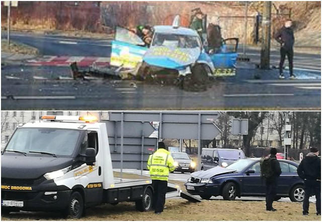 W piątek rano, ok. godz. 7.20 na placu Skalskiego, naprzeciwko Plazy, doszło do zderzenia taksówki z autobusem. Z kolei w czwartek na placu bpa Chrapka zderzyły się dwa auta osobowe.