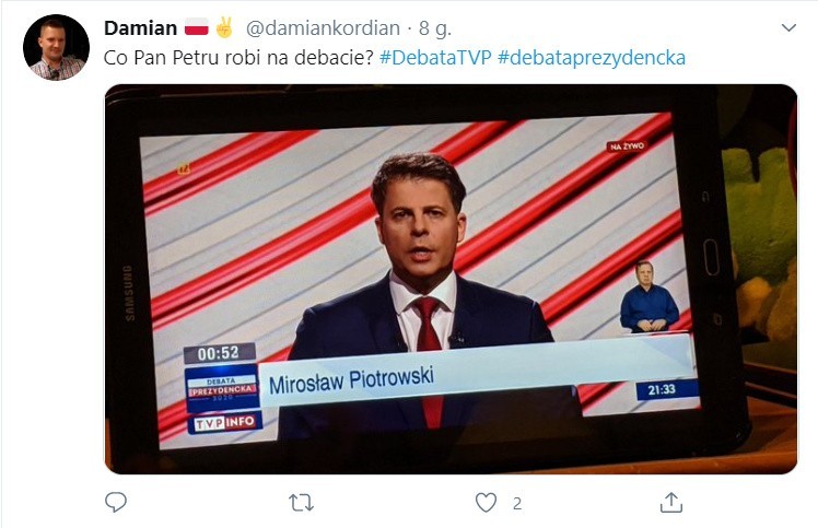 Żarty i memy po debacie prezydenckiej w TVP