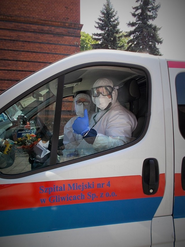 Trzej zakażeni koronawirusem wyzdrowieli i opuścili szpital w Gliwicach