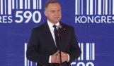 Kongres 590. Prezydent Andrzej Duda na inauguracji między innymi o roli Inicjatywy Trójmorza