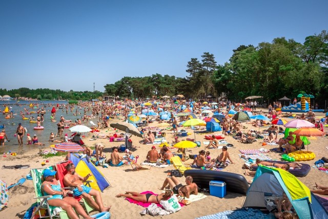 W poprzednich latach nad zalewami było tłumnie