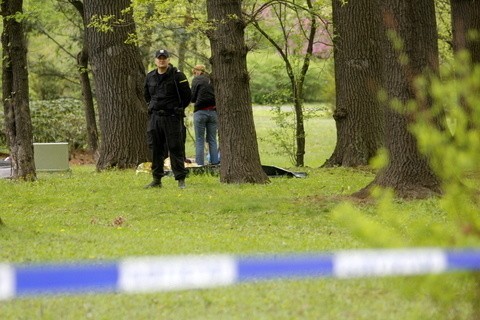 W wielkanocną niedziele w parku Szczytnickim odnaleziono...