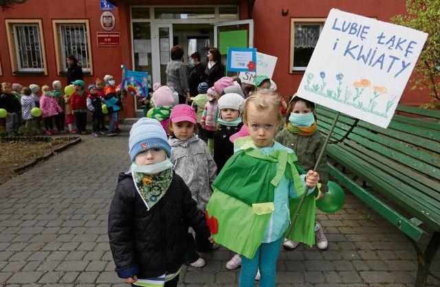 Ekopochód przedszkolaków