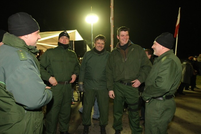 Polska wchodzi do strefy Schengen - uroczystości na granicy...