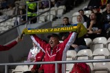 Kibice Dynama Kijów i AEK Larnaka stworzyli świetną atmosferę na stadionie Cracovii ZDJĘCIA