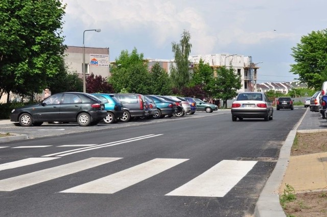 Na wyremontowanym odcinku ulicy Daszyńskiego przybyło sporo miejsc parkingowych.