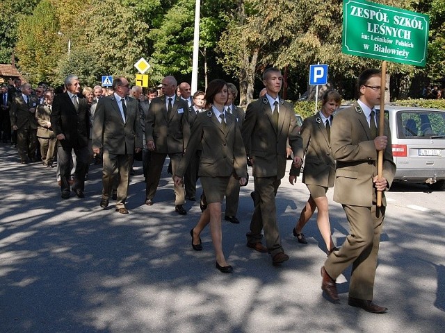 60 lecie Zespołu Szkół Leśnych w Białowieży