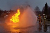 Pożary zbiorników z gazem. Strażacy ćwiczyli, jak eliminować takie zagrożenia (ZDJĘCIA, WIDEO) 