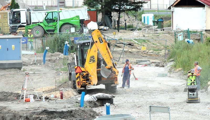 Dziś nabrzeże jest totalnie rozkopane. Za rok mamy tu...