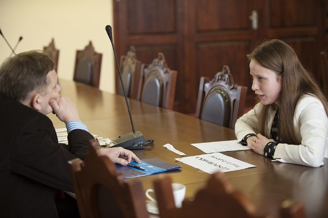 Paula Mroczkowska podczas finałowych zmagań.