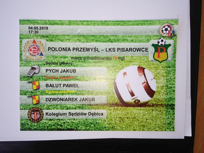 4 liga podkarpacka. Mecz 27. kolejki Polonia Przemyśl - LKS Pisarowce [RELACJA ONLINE, LIVE]