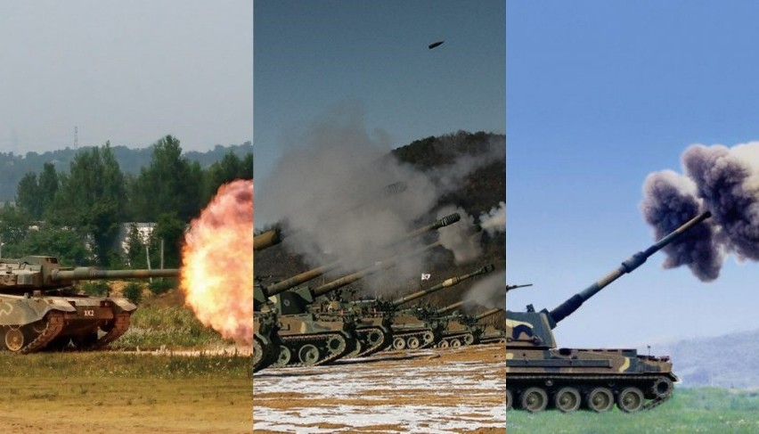 Pierwsze czołgi K2 i armatohaubice K9 produkcji koreańskiej...