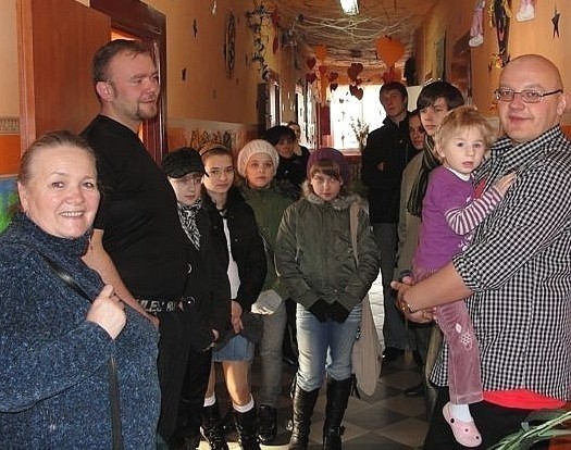 Delegacja ze Skalbmierza odwiedziła kazimierski Dom Dziecka.