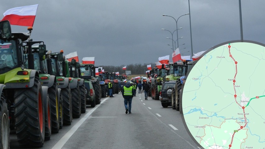 Protesty rolników w Lubuskiem łączą się z tym, co dzieje się...
