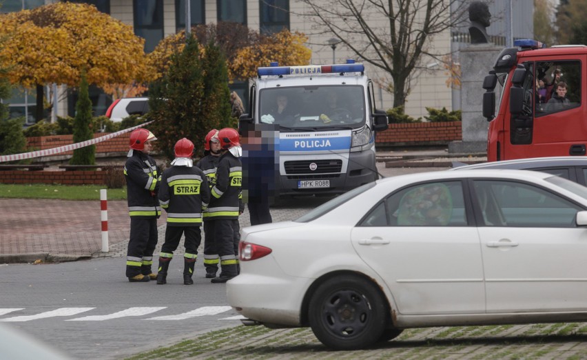 Ewakuacja na Politechnice Rzeszowskiej. Wyciek gazu?