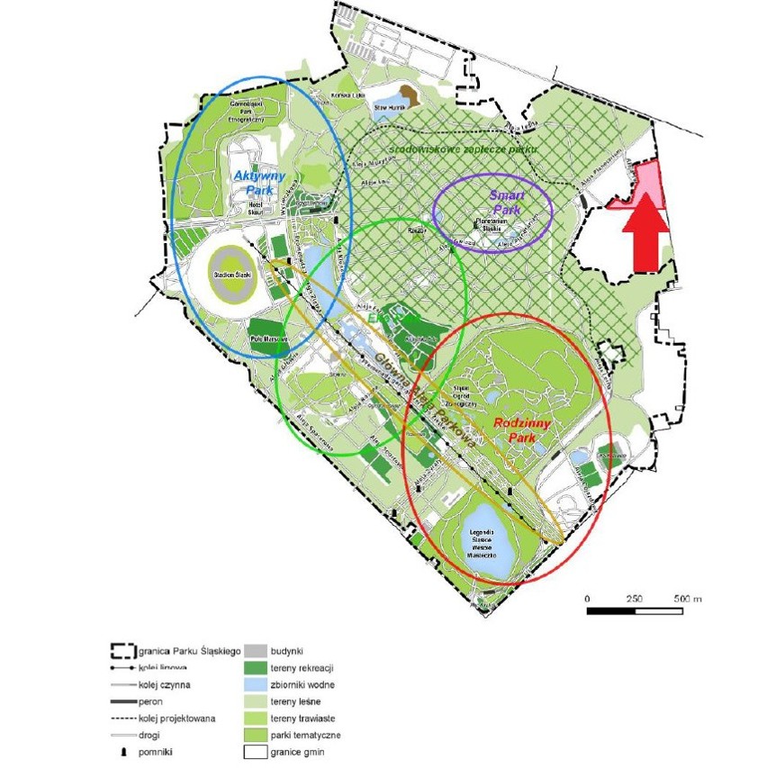 Mapa z uchwały województwa z 2018 roku