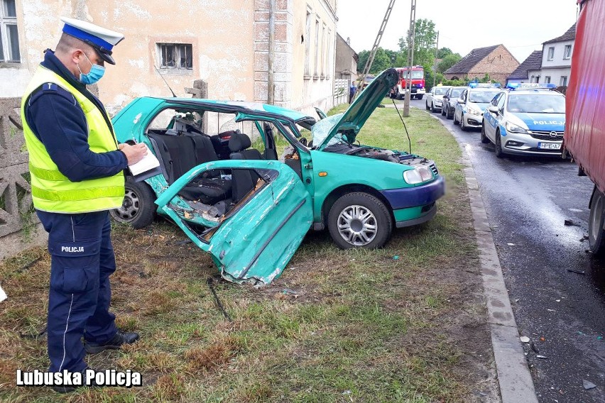 Do wypadku doszło w czwartek, 28 maja w Starym Żaganiu.