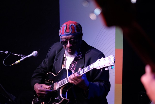 James Blood Ulmer podczas koncertu w Blue Note