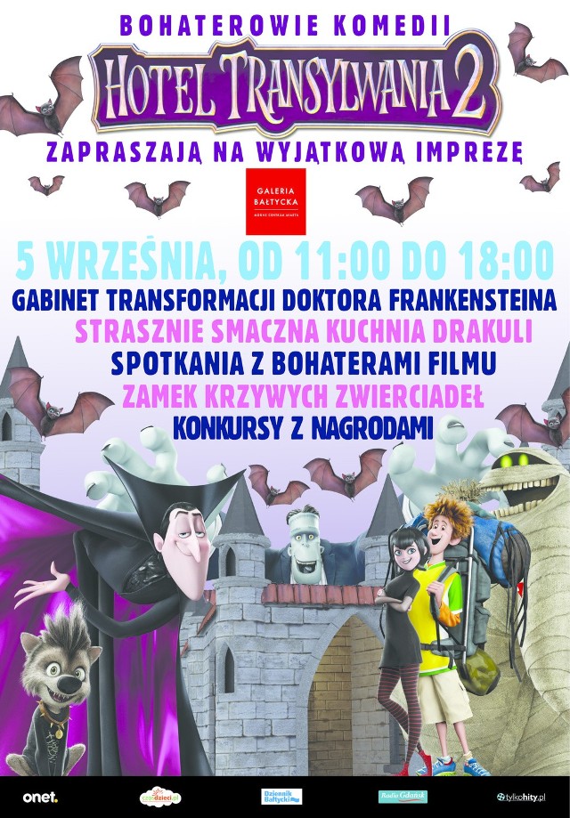 Część druga przebojowej komedii "Hotel Transylwania" trafi do kin 9 października