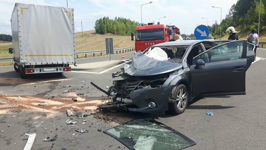 Do zderzenia samochodów doszło w sobotę, 14 lipca, na drodze...