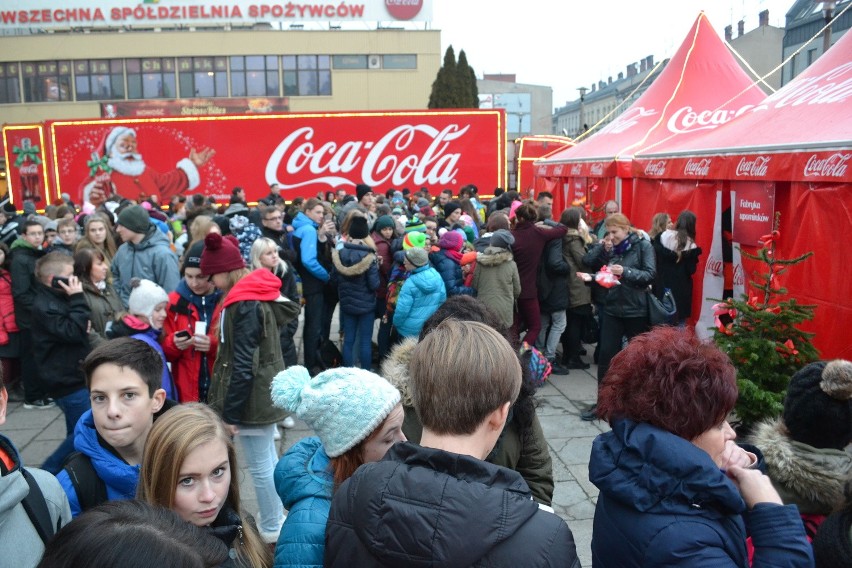Ciężarówki Coca-Coli w Bielsku-Białej, Katowicach i...