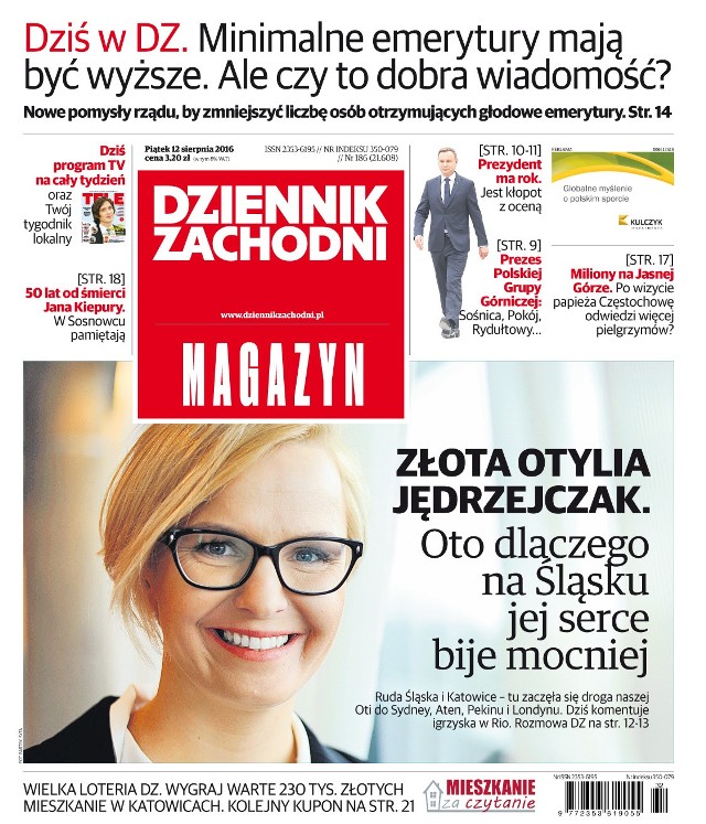 Przygotowaliśmy cztery okładki Dziennika Zachodniego na 12 sierpnia 2016 r. Zobaczcie i wskażcie, która Wam się podoba najbardziej. Czekamy na Wasze komentarze i opinie. Udostępniajcie Wasz wybór na Facebooku i Twitterze.