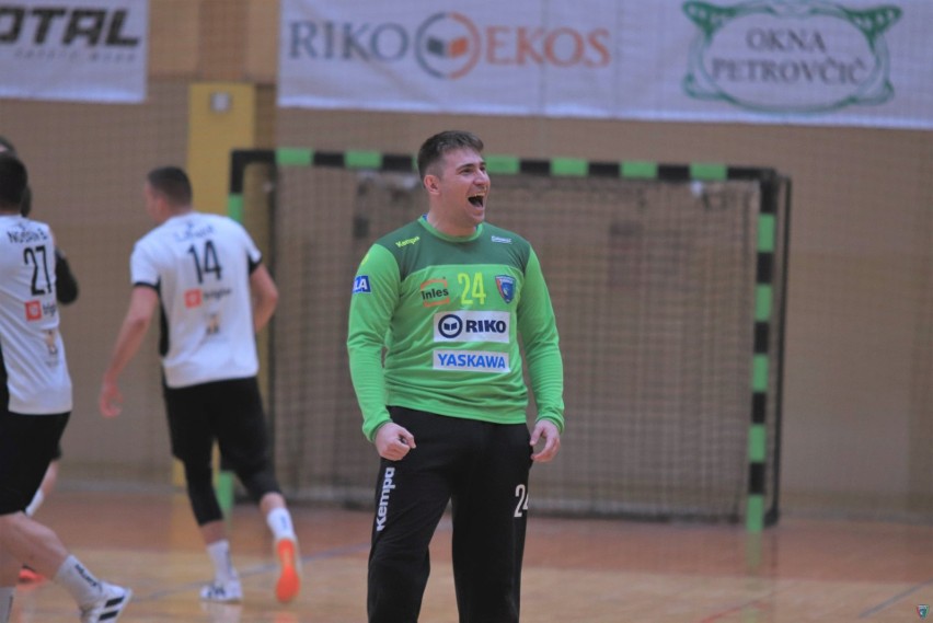 Sandro Meštrić, bramkarz, który podpisał kontrakt z Łomżą Vive Kielce, najlepszy w lidze słoweńskiej