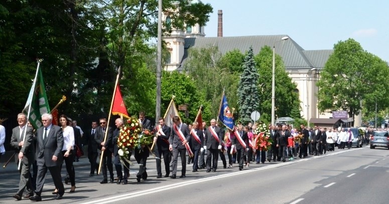 Pogrzeb Zbigniewa Pietrzykowskiego w Bielsku-Białej