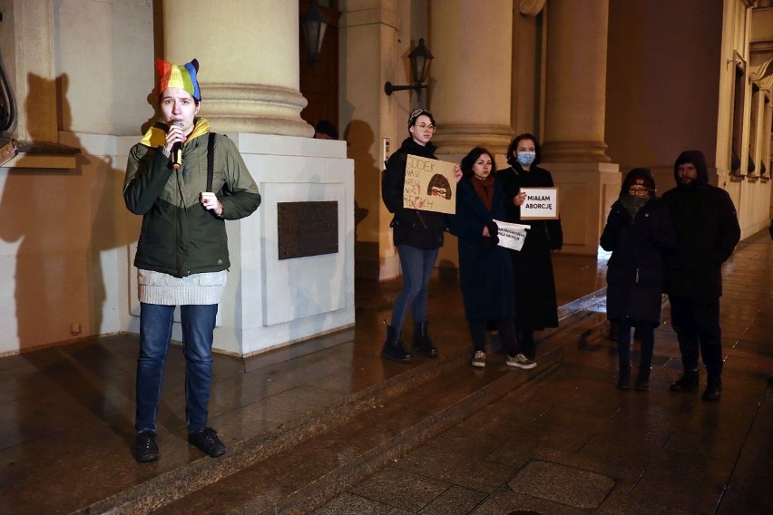 Manifestacja proaborcyjna, zorganizowana przez działaczki...