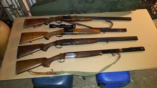 Tucholscy policjanci odzyskali broń Myśliwską pochodzącą z kradzieży