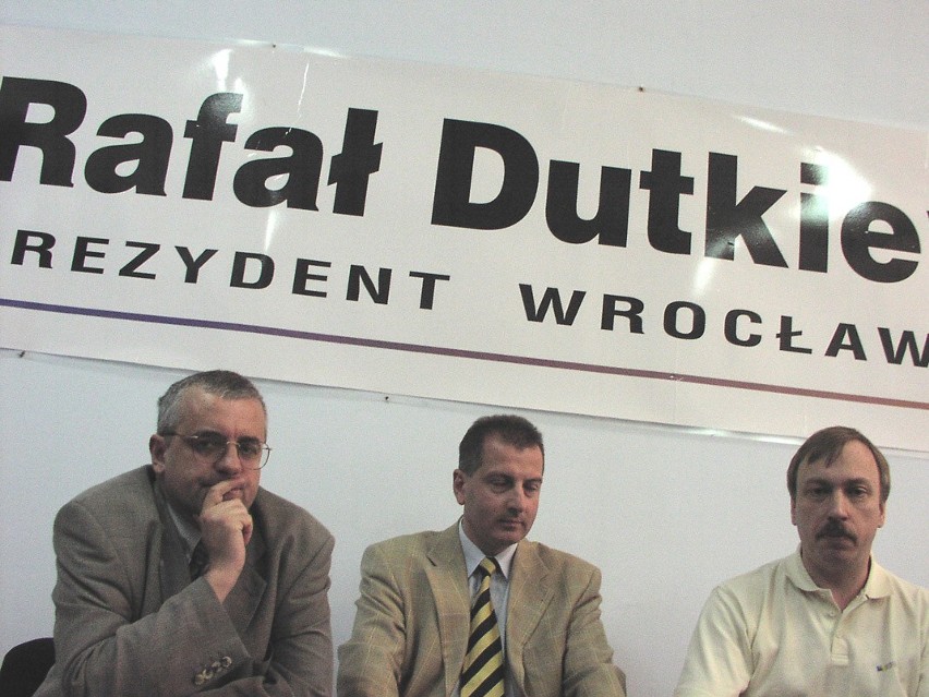 Rok 2002. Podczas pierwszej kampanii wyborczej u boku Rafała...
