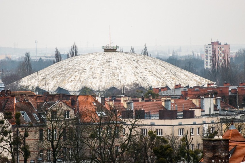 Nasz fotoreporter wsiadł do strażackiego podnośnika w JRG nr...