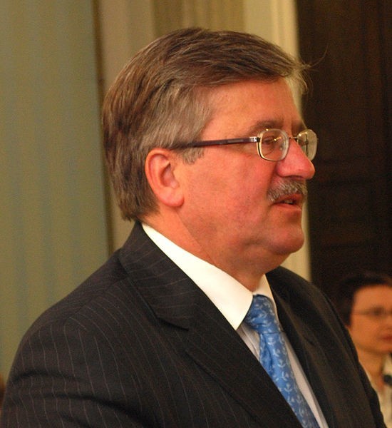 Marszałek Sejmu Bronisław Komorowski.