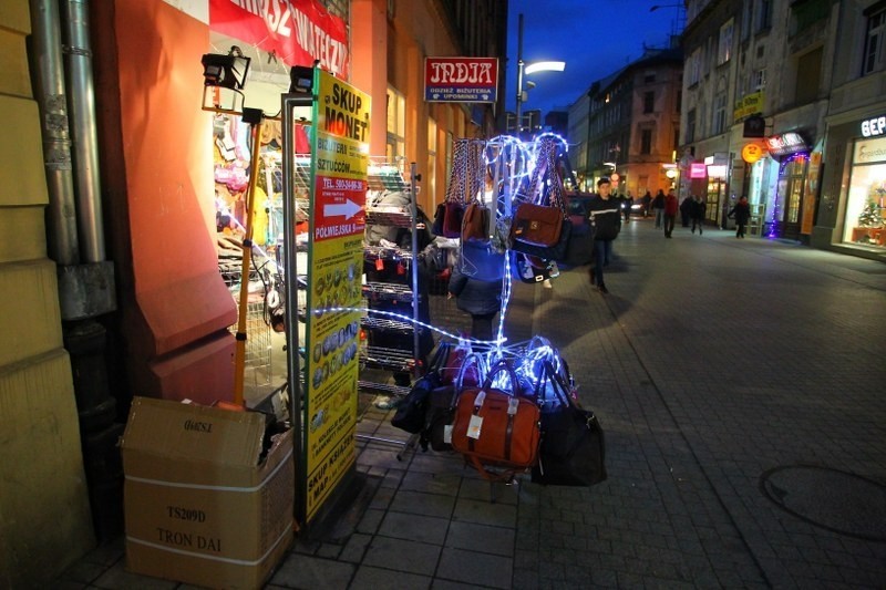 Świąteczne iluminacje Poznania.