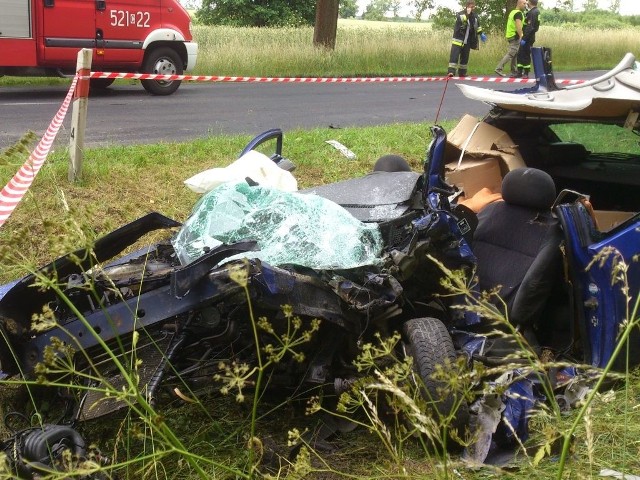 Tragiczny wypadek w Zbożu.