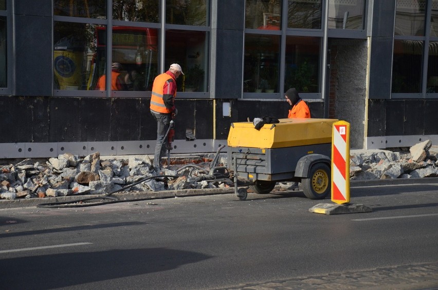 Remont na ul. Świdnickiej. Budowa nowego przejścia dla...