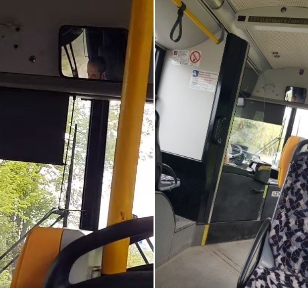 Kierowca szczecińskiego autobusu oglądający film w czasie jazdy zostanie ukarany