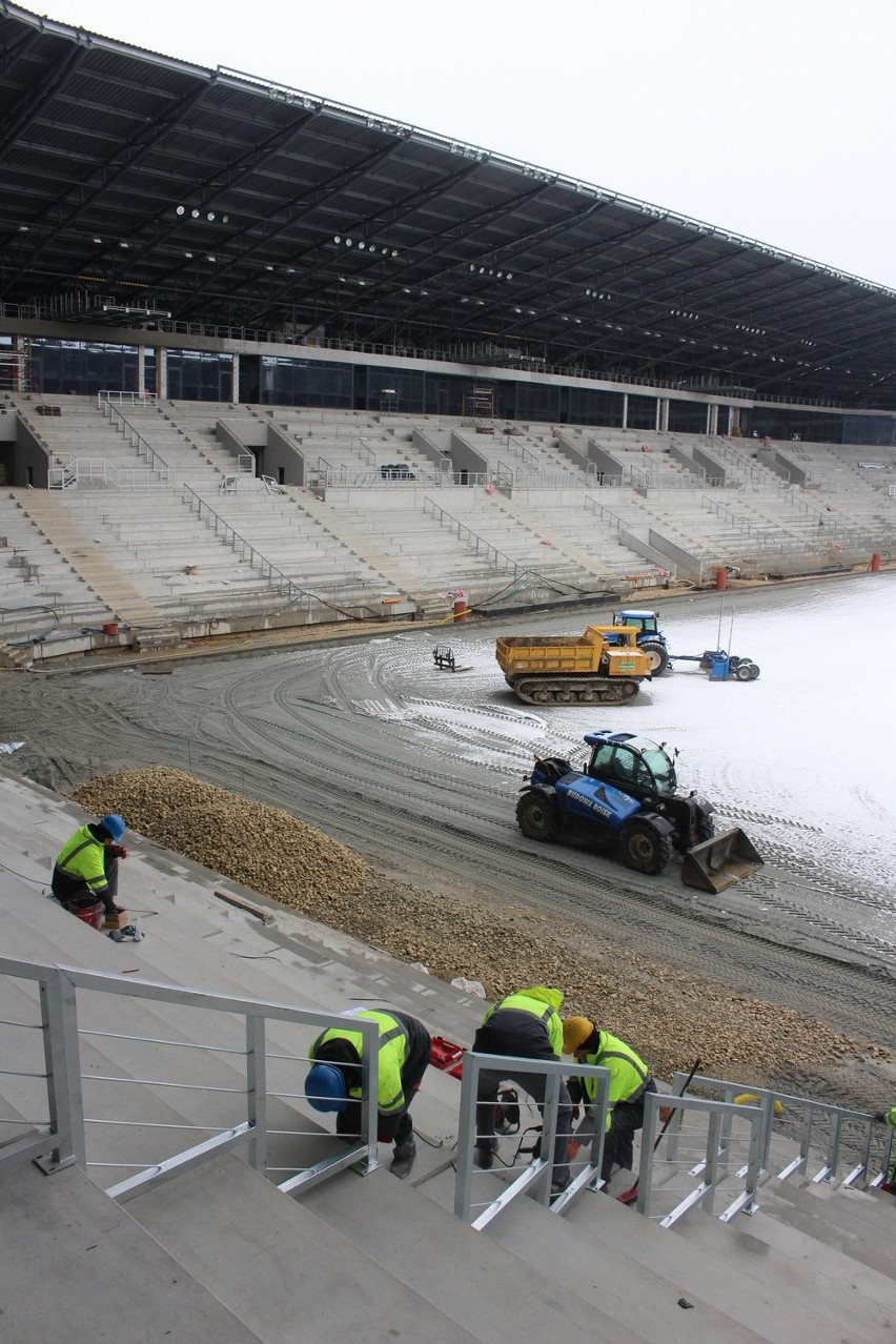 Budowa Stadionu Miejskiego w Tychach