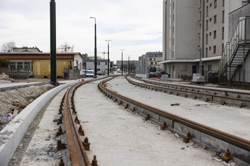 Kraków. Linia tramwajowa do Górki Narodowej bez planowanej drogi w rejonie Krowodrzy Górki 