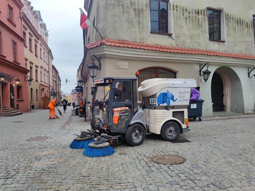 Wielkie sprzątanie miasta trwa. W kwietniu jeszcze się zazieleni