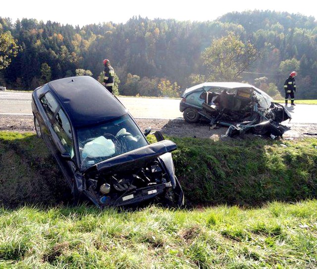 W wyniku zderzenia ciężko rannych zostało aż pięć osób