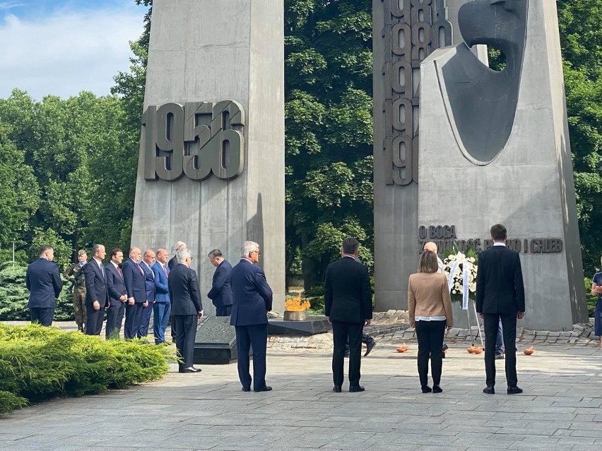 Rocznicę Czerwca 1956 upamiętnili uczestnicy trwającego...