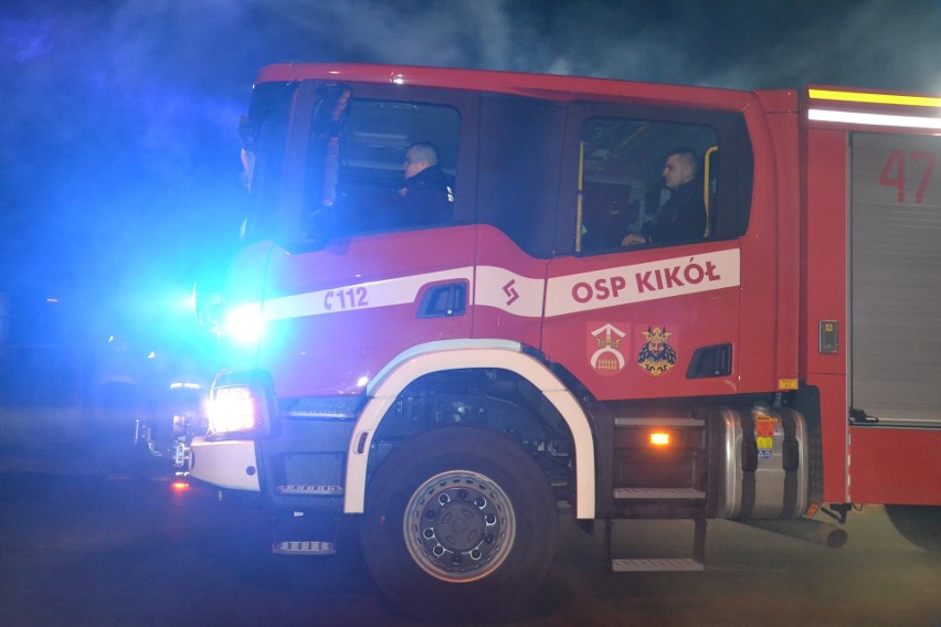 Społeczność gminy Kikół powitała ciężki samochód ratowniczo-gaśniczy. Emocje aż wyciskały łzy wzruszenia!