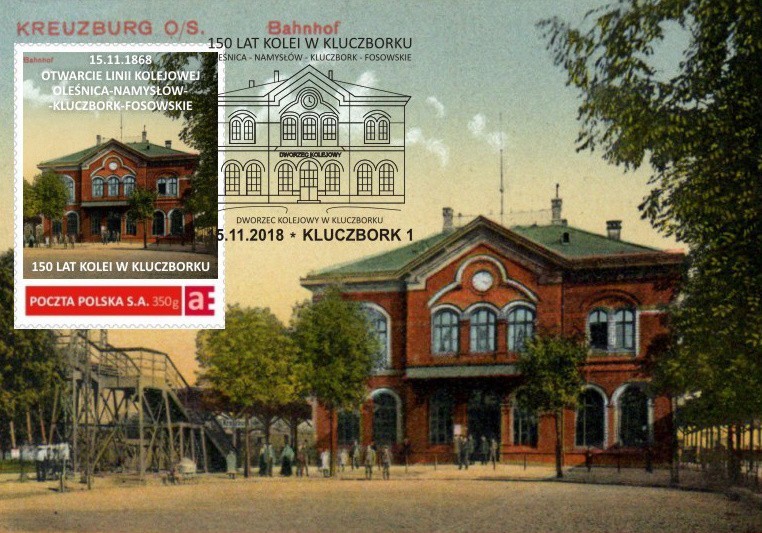 150 lat połączenia kolejowego Oleśnica - Namysłów - Kluczbork - Fosowskie [ZDJĘCIA] 