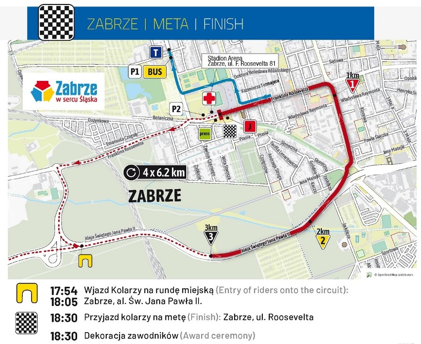 2. etap Tour de Pologne 2020 z Opola do Zabrza rozegrany...