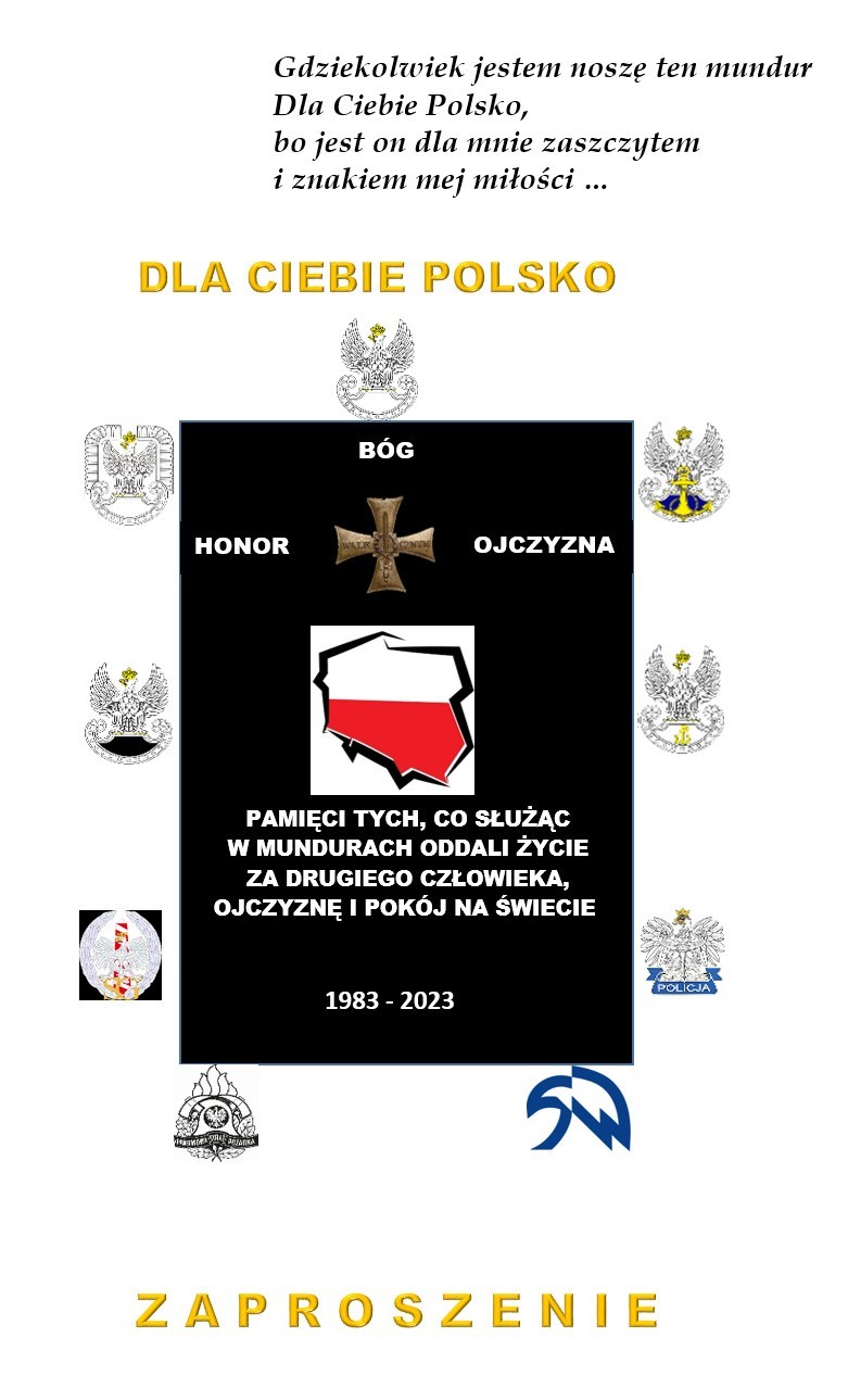 Odsłonięcie pomnika "Dla Ciebie Polsko" w Morawicy pod...