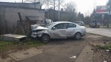 Będzin: groźny wypadek na skrzyżowaniu Krasickiego i Małobądzkiej [ZDJĘCIA]
