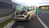 Wypadek busa na autostradzie w regionie. 6 osób poszkodowanych!