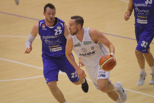 Filip Struski zdobył 19 punktów i był najskuteczniejszym graczem Biofarmu Basket Poznań w meczu z Polfarmeksem Kutno